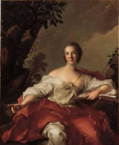 Portrait of Madame Geoffrin, Jean Marc Nattier